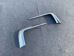Chrome Front Fog Lamp Eyebrow Trim For Honda Pilot 2019 2021 Parts Accessories - Picture 1 of 6