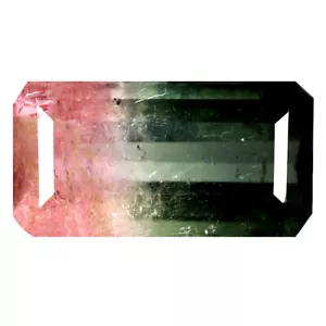 Tormalina anguria 2,84 ct taglio ottagono (13 x 6 mm) non riscaldata/non trattata - Foto 1 di 2