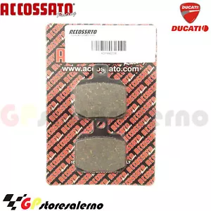 AGPA42OR PASTIGLIE ORGANICHE POSTERIORI ACCOSSATO DUCATI 1100 HYPERMOTARD 2008 - Imagen 1 de 1
