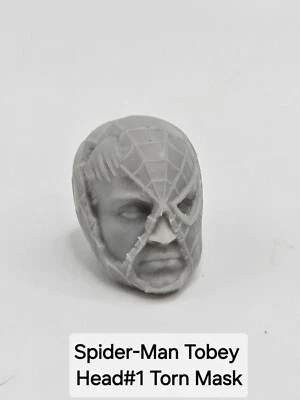 Impressão 3D TOBEY MAGUIRE CABEÇA DE HOMEM-ARANHA 1:12 6" GI Joe Classificado MARVEL LEGENDS - Imagem 1 de 2