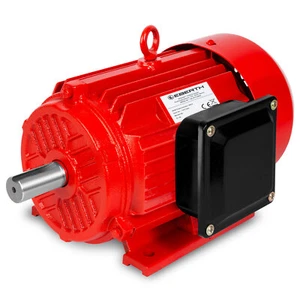 EBERTH Motor eléctrico trifásico de 4 kW, 400V, motor de aluminio, 8,2 A - Imagen 1 de 9