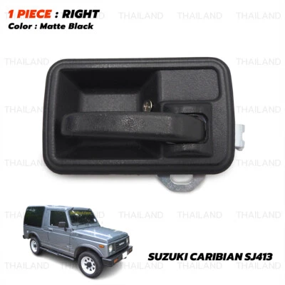 Puerta interior manual manija interior Rh compatible con Suzuki Caribian SJ413 Samurai 1980 1995 Foto 1 de 4