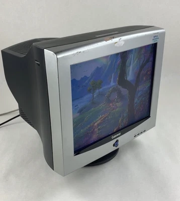 Gateway VX750 786N 17" VGA CRT Color Monitor Tested Retro Gaming Grade B - Image 1 of 4