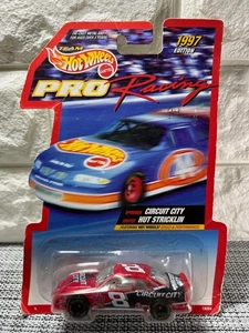 Hot Wheels Pro Racing Nascar Hut Stricklin #8 Circuit City rojo/negro (*) - Imagen 1 de 5