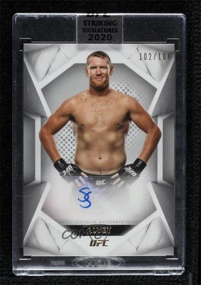 2020 Topps UFC Striking Signatures /106 Sam Alvey #STS-SA Auto - Image 1 of 2