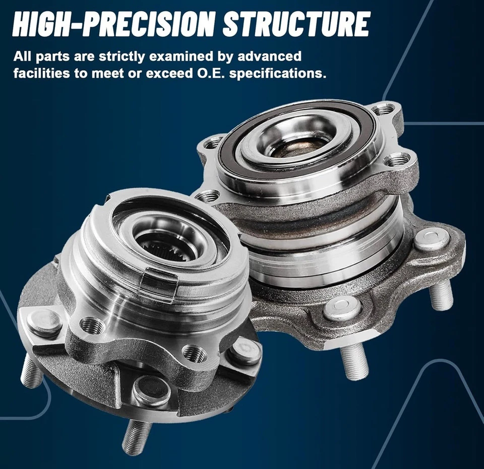 WJB Rear Wheel Hub Bearing Assembly For 2007-2013 Nissan Altima 2009-2014 Maxima - Image 1 of 1