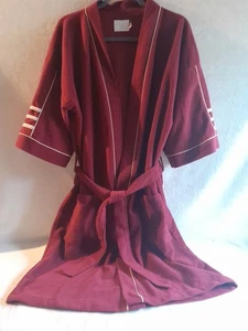 Sears Bademantel Herren Einheitsgröße 36-48 Rot Acryl Schärpe Vintage 8 weinrot - Bild 1 von 6
