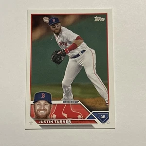 Tarjeta paralela Justin Turner 2023 Topps Advanced Stats #403 Boston Red Sox/300 - Imagen 1 de 2