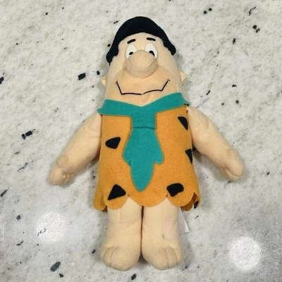 9” The Flintstones Fred Flintstone Plush Doll Hanna Barbera Vintage Flintstones - Image 1 of 4