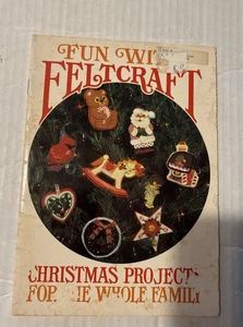 Vintage Fun with Feltcraft Christmas Craft Projects Pattern Booklet - Picture 1 of 2