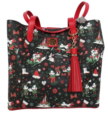 Disney Dooney & Bourke Woodland Christmas 2017 Holiday Tote Shoulder Bag Purse - Image 1 of 3