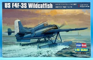 HobbyBoss 81729 1/48 EE. UU. F4F-3S Wildcatfish Nuevo Kit Completo - Imagen 1 de 3