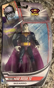 2014 Mattel DC Comics Total Heroes Superman Villain Bizarro 6-Inch Action Figure - Picture 1 of 3