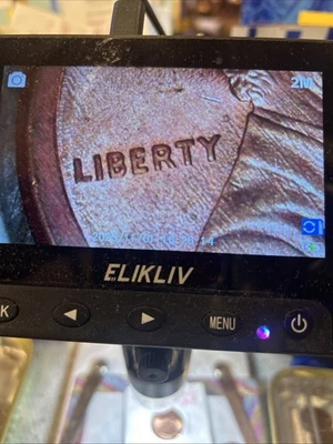 2001 Lincoln Memorial penny Off Center Plant Front And Back Very Valuable - Image 1 of 4