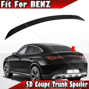23-25 Fits Mercedes Benz GLC 5D Coupe SUV C254 Rear Trunk Spoiler Painted Black - Bild 1 von 5