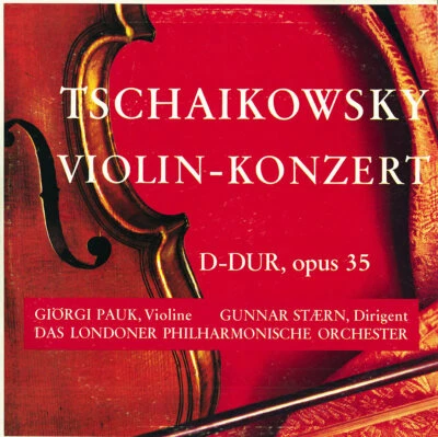 PAUK Violin TCHAIKOVSKY Concerto STAERN London PO Somerset STCL-544 Stereo EX Foto 1 de 3