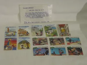 Disney Omnibus Stamps 81-89 Bhutan and Turks Set of 13 - Picture 1 of 4