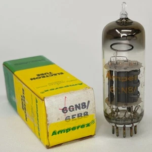 (1) Tested Very Strong Amperex 6GN8/6EB8 Tube Date Code 74-26 Amperex 6GN8 Tube - Picture 1 of 3