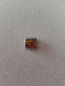 UBERRY Dog Golden Retriever Genuine Italian Charm Bracelet Link Build Your Own - Bild 1 von 2