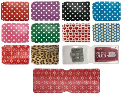 SCREENTEC Oyster Card Holder Wallets for Train Tickets + Bus Pass Membership Cards