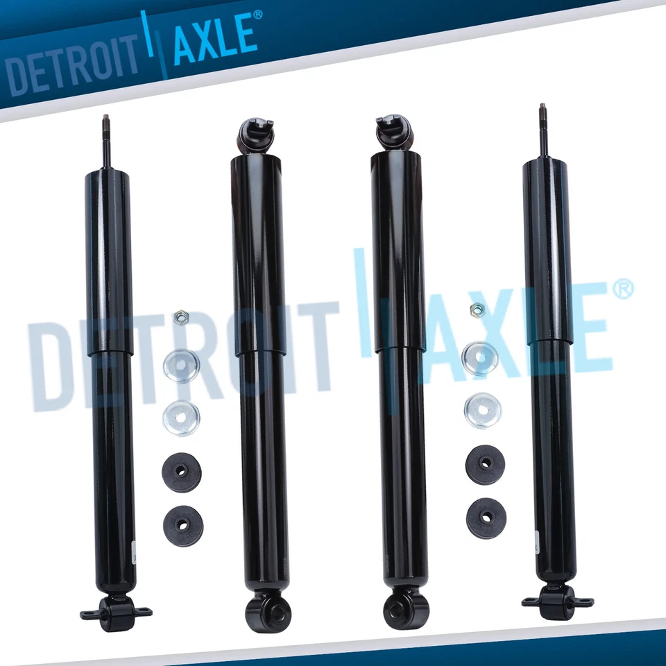 Front & Rear Shock Absorbers Assembly for 1997-2003 2004 2005 2006 Jeep Wrangler - Image 1 of 4
