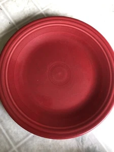 Fiestaware 10,5" Scharlachrot nicht mehr erhältliche Farbe SPEISETELLER Fiesta - Bild 1 von 4