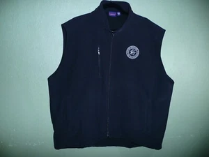 NWOT KING LOUIE MEN'S "CHOCTAW NATION" VEST BLACK FULL ZIP SIZE XL - Picture 1 of 7