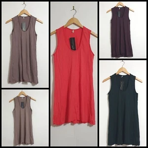 NEW Vigorella Top/Dress Sz S-M Colour Sleeveless Stretch Comfort Tunic Polyamide - Bild 1 von 26