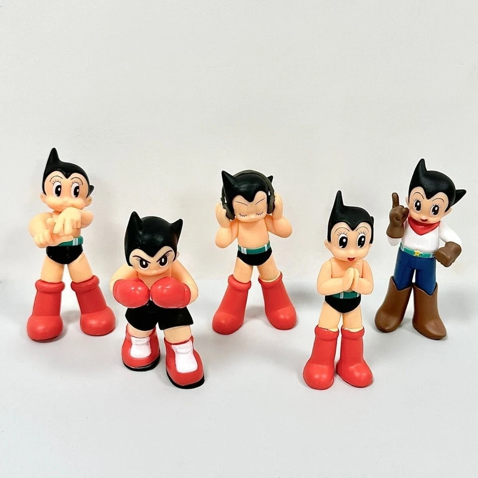 Figura de anime Astro Boy 5 piezas conjuntos combinados decoración arte juguete estatuilla 7 cm Foto 1 de 4