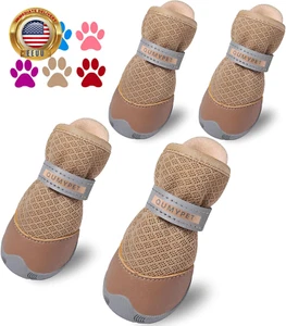 4PCS Dog Shoes for Small Dogs, Hot Pavement Summer Puppy Dog Boots & Paw Protect - Picture 1 of 6