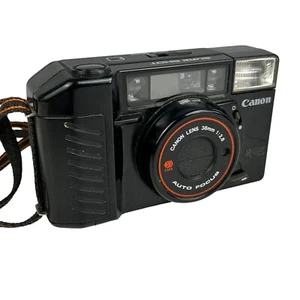 Canon Sure Shot analoge Kompaktkamera 35 mm AF 38/70 mm Autofokus Gurt - Bild 1 von 11