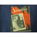 Vintage Stand By WLS Radio Chicago Magazine Jan 4, 1936 Tommy Rowe Early DJ