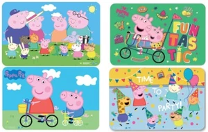 Placemats Place mat 43x28cm Table mat Underlay Writing pad PEPPA PIG - Picture 1 of 5