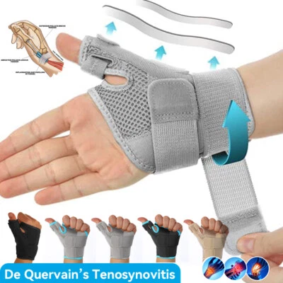 1 Pair Thumb Spica Splint, Comfortable Thumb Brace for Right & Left Hand - Image 1 of 4
