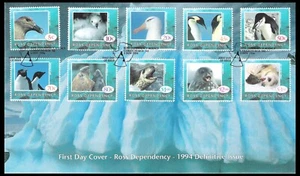 NEW ZEALAND 1994 ROSS DEPENDENCY 'WILD LIFE' FDC (F) - Picture 1 of 1