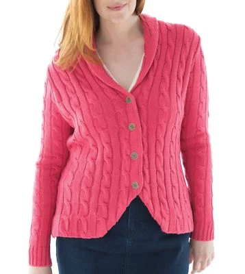 Blazer Suéter Cárdigan Jessica London Talla Grande Fresa Cable Talla 22/24 Foto 1 de 4