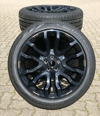 Original Range Rover Evoque 20" Kompletträder Victoria Beckham NEU schwarz Räder - Bild 1 von 4