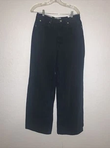 Everlane The Baggy Damenjeans Größe 27 Reg, hoch oben, keine Stretch-Tintenwäsche - Bild 1 von 4