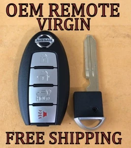 OEM VIRGIN NISSAN MURANO PATHFINDER PROXIMITY SMART KEY REMOTE FOB S180144323 - Picture 1 of 2