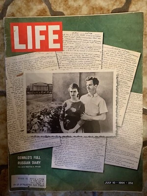 Life Magazine July 10 1964 Lee Harvey Oswald Oswald's Full Russian Diary JFK - Image 1 of 2