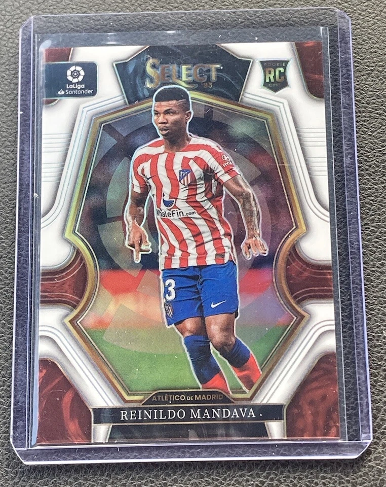 2022-23 Select La Liga #116 RC Reinildo Mandava Mezzanine White Prizm /20 Rookie - Image 1 of 2
