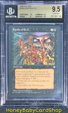 MTG Ice Age 1995 Spoils of Evil BGS 9.5 GEM MINT Silver Age Iconic Staple