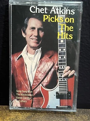 Chet Atkins Picks on the Hits Cassette Tape 1989 Sealed The Masterpiece Country - Image 1 of 4