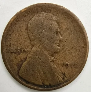 1912 P Lincoln Wheat Cent G/VG You Grade It! Penny Type Coin Free Ship! - Picture 1 of 4