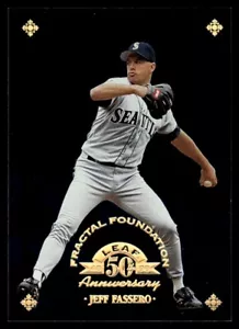 1998 Leaf Fractal Foundations JEFF FASSERO /3999 SEATLE - Picture 1 of 2