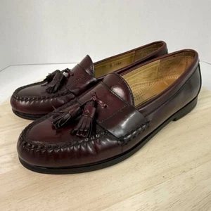 Cole Haan Pinch Tassel Loafer Cordovan Ochsenblut Slipper Schuh Herren 9.5B - Bild 1 von 17