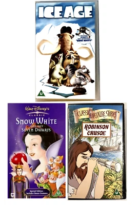 3 VHS Tapes | Family Bundle Adevnture Kids - Image 1 of 4