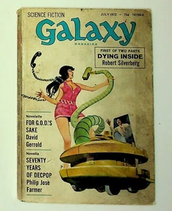 GALAXY SCIENCE FICTION July 1972 Philip Jose Farmer - Picture 1 of 2