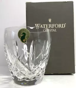 Waterford Crystal Araglin Old Fashioned 9 oz bicchiere rocce vetro Irlanda scatola - Foto 1 di 10