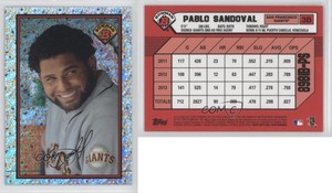 2014 Bowman Platinum 1989 is Back Silver Diamond Refractor Pablo Sandoval